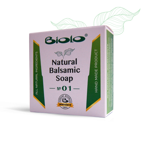 Natural balsamic soap – № 01 – with camel milk, argan oil and mandarin oil – 100 g