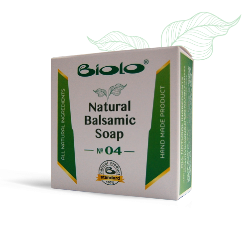 Natural balsamic soap – № 04 – with argan oil, coconut milk and lavender oil – 100 g